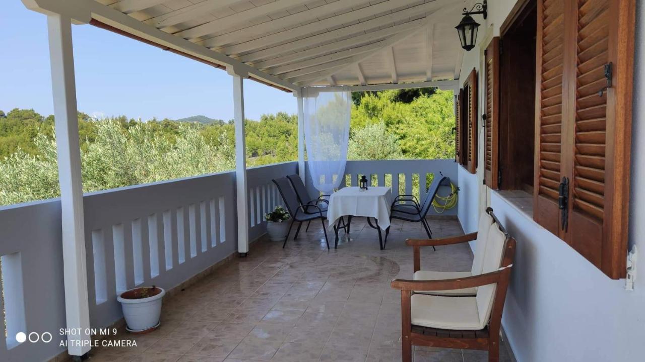 Appartement Elia House 1 Astoning Sea View Among The Olive Trees à Patitiri Extérieur photo