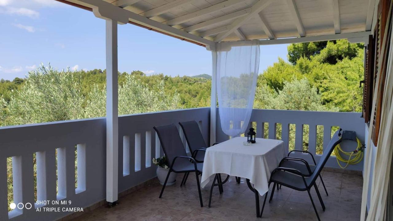 Appartement Elia House 1 Astoning Sea View Among The Olive Trees à Patitiri Extérieur photo